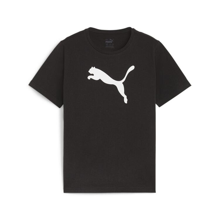 Puma teamRISE Logo Jersey Cotton Jr 658707 PUMA Black-PUMA White -... von Puma
