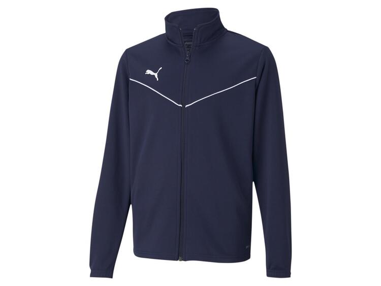 Puma teamRISE Training Poly Jacket Jr 657393 Peacoat-Puma White -... von Puma