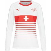 Schweiz PUMA Damen Auswärts Langarm Trikot 750170-02 von Puma