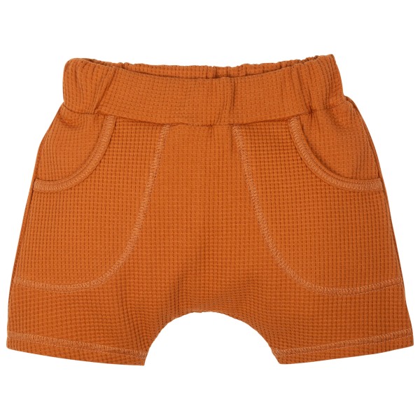 Pure Pure - Baby's Hose Waffle - Shorts Gr 62 orange von Pure Pure