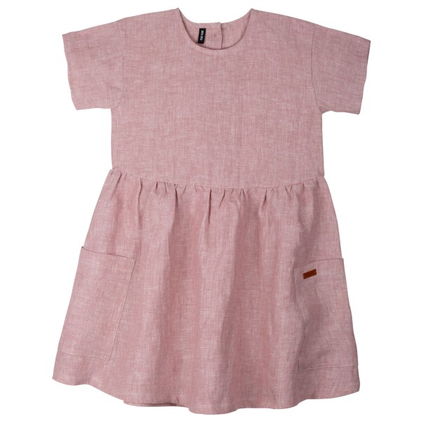 Pure Pure - Kid's Kleid Leinen - Kleid Gr 104 rosa von Pure Pure