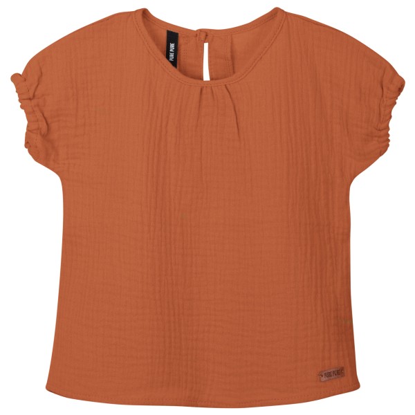 Pure Pure - Kid's Mini-Shirt Mull - T-Shirt Gr 110/116 orange/rot von Pure Pure