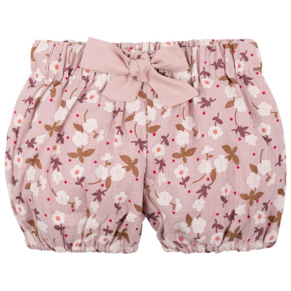 Pure Pure - Kid's Mini-Shorts Mull - Shorts Gr 104;80;86;92;98 braun;rosa von Pure Pure