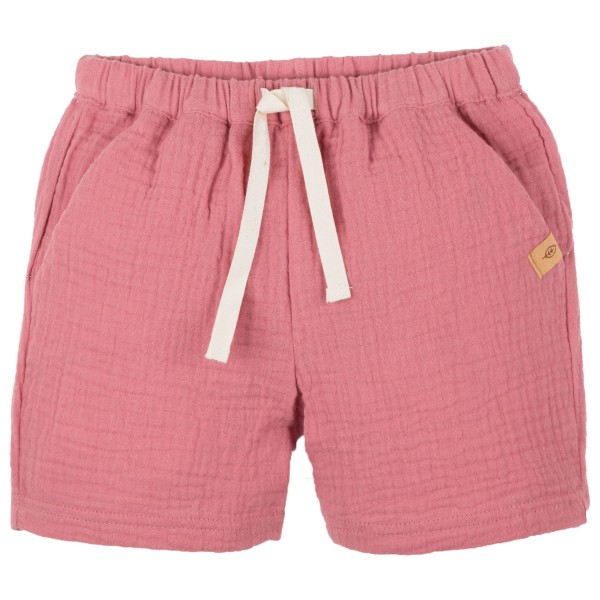 Pure Pure - Kid's Mini-Shorts Mull Uni - Shorts Gr 110/116;122/128;86;92;98 grau;rosa;rot/braun von Pure Pure