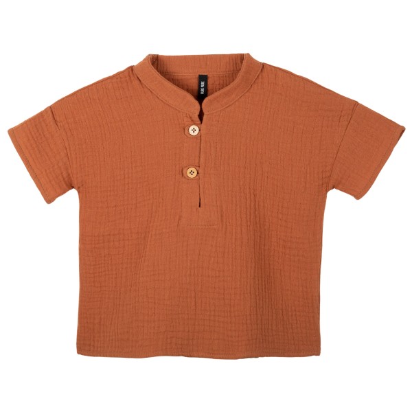 Pure Pure - Kid's Mini-T-Shirt Mull - T-Shirt Gr 104 orange von Pure Pure
