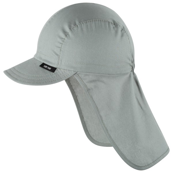 Pure Pure - Kid's Nackenschutz UV - Cap Gr 49 cm grau von Pure Pure