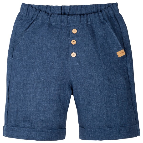 Pure Pure - Kid's Shorts Leinen - Shorts Gr 104;110/116;122/128;92;98 blau;grau von Pure Pure
