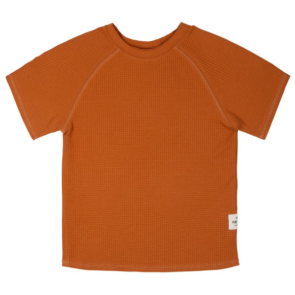 Pure Pure - Kid's T-Shirt Waffle - T-Shirt Gr 110/116 rot von Pure Pure