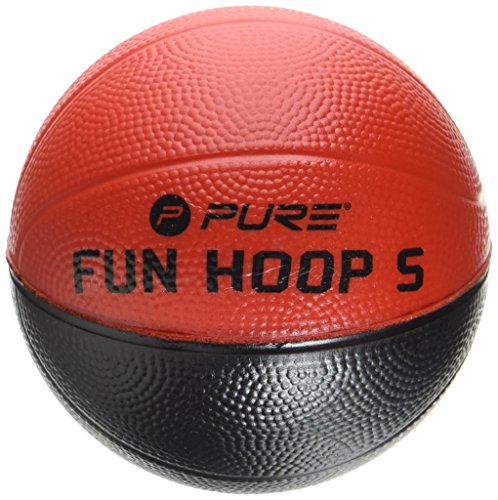 Pure 2Improve Fun Hoop Schaumstoffball 4.0, schwarz/rot, Durchmesser 10,2cm von Pure2Improve