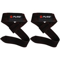 Pure2Improve BUFFalo Leather Lifting Straps Hebebänder Zughilfen aus Büffelleder von Pure2Improve