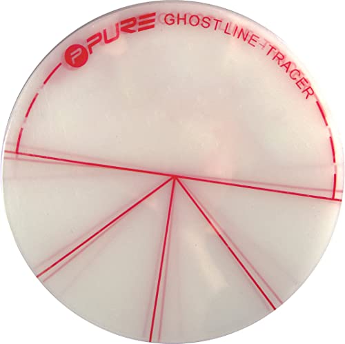 Pure2Improve Ghost Holes Trainingshilfe für Puttingschnur, durchsichtig, 4er-Set von Pure2Improve