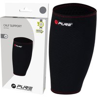 Pure2Improve Neopren Wadenbandage schwarz XL von Pure2Improve