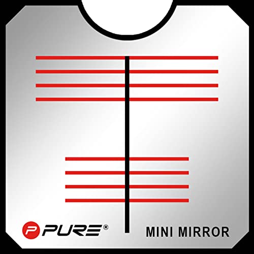 Pure2Improve Putting Mini Mirror, Schwarz, 8 cm von Pure2Improve