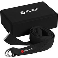 Pure2Improve Yoga Set mit Yogagurt und Yogablock von Pure2Improve