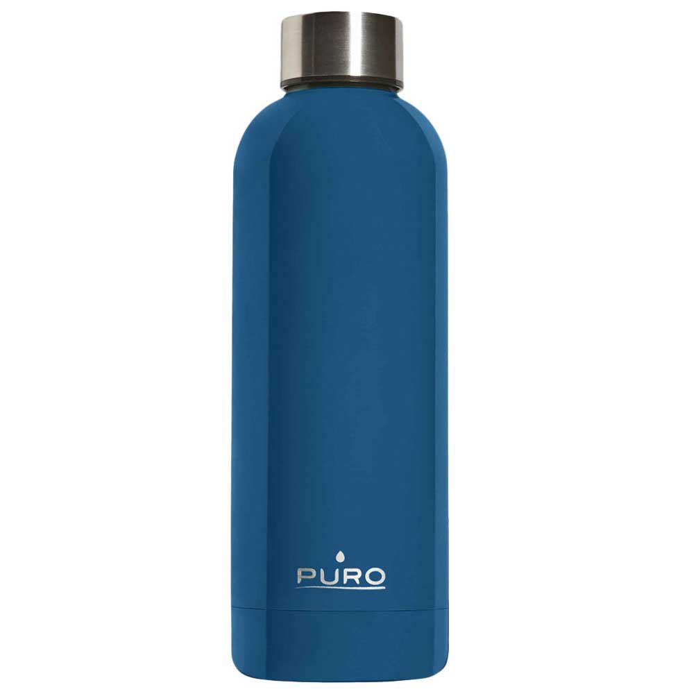 Puro Hot&cold Thermic Glossy 500ml Flasks Blau von Puro
