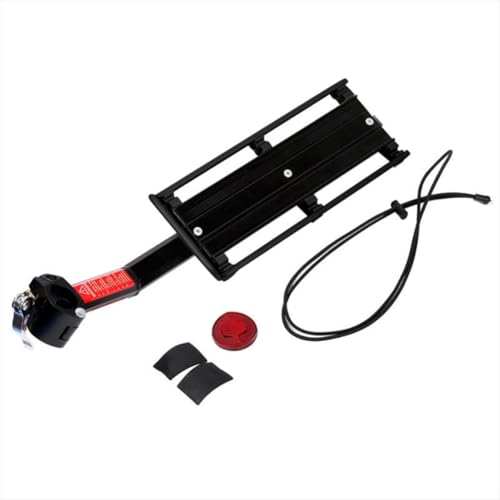 Puthernm Fahrräder Gepäck -Ladung Aluminiumlegierung Heckrack Hinteres Regal Heckbeutelhalter Ständerstütze mit Montagewerkzeug von Puthernm