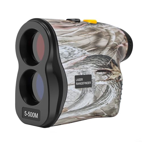 Golf Monokular Entfernungsmesser, Digitaler Hochpräziser Entfernungsmesser, Golf Monokular Entfernungsmesser mit 6X Vergrößerung für Golftraining, Jagd von Puupaa
