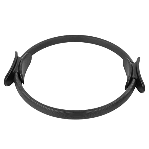 Pwshymi Yoga-Ring, Fitness-Kreis, Langlebig, Korrosionsbeständig, Stoßfest, für die Körperform (Schwarz) von Pwshymi