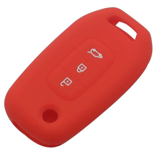 Pyaio Weiche Silikon-Autoschlüssel-Schutzhülle, für Renault Kadjar Koleos Megan von Pyaio