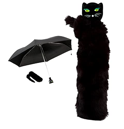 Pylones Regenschirm, faltbar, Chapka Black Cat von Pylones