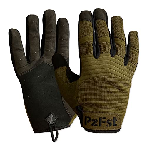 PzFst 8150 Marksman - Schießhandschuh (Green, XL) von PzFst