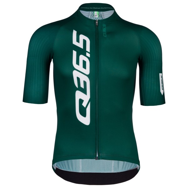 Q36.5 - R2 Signature Jersey Short Sleeve - Radtrikot Gr L;M;S;XL beige;grün von Q36.5