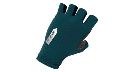 kurze handschuhe q36 5 pinstripe grun von Q36.5