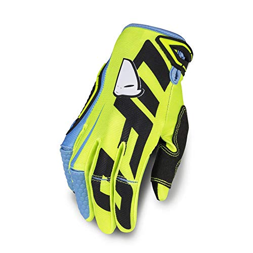QAINKUN Motorradhandschuhe Motocross-Handschuhe Vollfinger Motorrad Motorbile Rennhandschuhe Radsport-Handschuhe Motorrad Handschuhe (Color : Gold, Größe : L) von QAINKUN