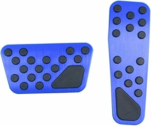 QCxMpC 2 STÜCKE Aluminium Auto Fuß Gas Bremspedale Abdeckung Kit Kompatibel Für Dodge Charger 2009-2019 von QCxMpC