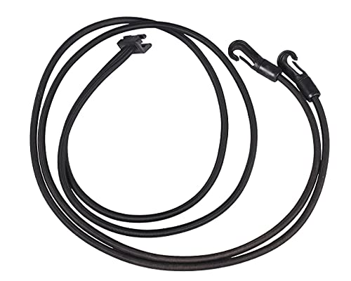 QHP elastischer Halsverlängerer einfach zu befestigen leicht verstellbar (Pony, schwarz) von QHP
