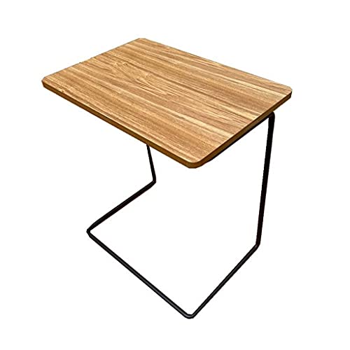 QHYFDC MGWYE Beistelltisch Sofa Ecktisch Stil Z-Typ Nachttisch Einfacher Teetisch Kaffee Kleiner Tisch (Farbe: Holzfarbe) Hopeful von QHYFDC
