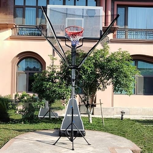 Robustes Basketball-Rebounder-Netz, Übungsnetz for Basketball-Schießtrainer, Mit Aufbewahrungstasche, Verstellbare Höhe: 2,5 M Bis 3,1 M von QIANMEI