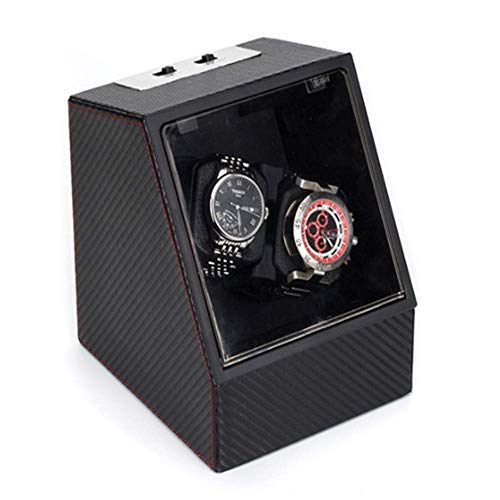 QIByING Watch Winder, Can Accommodate 1 Watch, Ultra-Quiet Anti-Magnetic Motor, with Soft and Flexible Table Pillow, Size 170mm * 154mm * 185mm von QIByING