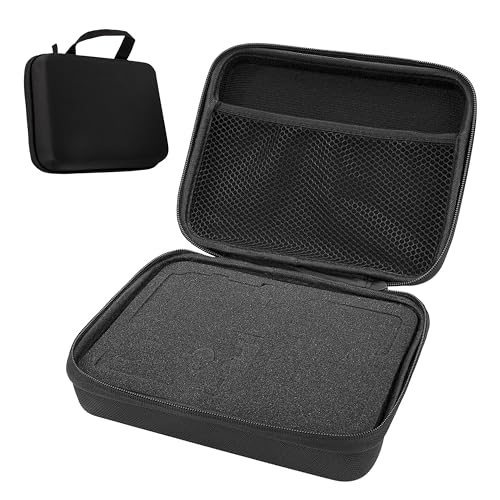 QIMEI-SHOP Tragetasche für Actionkameras Tasche Schutztasche Hardcase Kompatibel mit Gopro Hero 12 11 10 9 8 7 6 5 Akaso Action-Kamera und mehr Schwarz Mittlere von QIMEI-SHOP