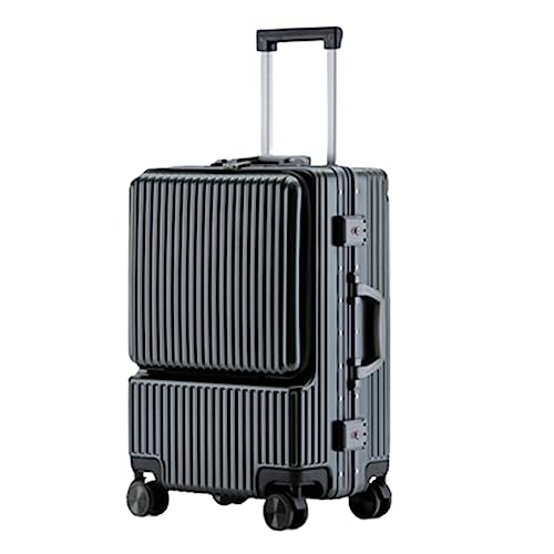 QIYIGS Gepäck, wiederaufladbarer Handgepäckkoffer, getrennter Nass- und Trockenkoffer mit Rädern, verstellbarem Geländer, geeignet für Reisen und Urlaub von QIYIGS