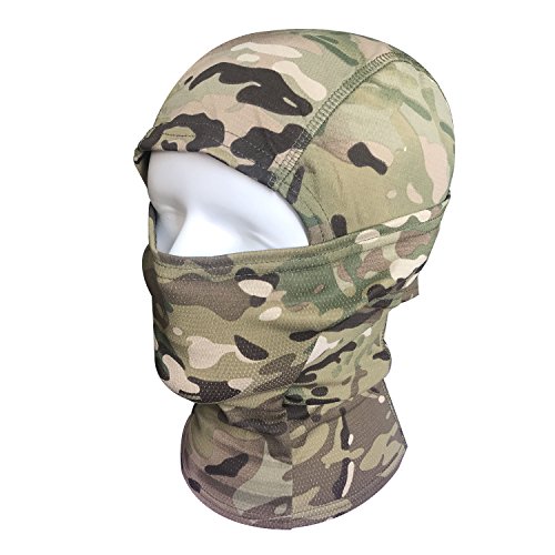 QMFIVE Taktische Sturmhauben Maske, taktische airsoft outdoor - jagd - ninja - hood tarnung flexible voll schützende maske (ATAC) von QMFIVE