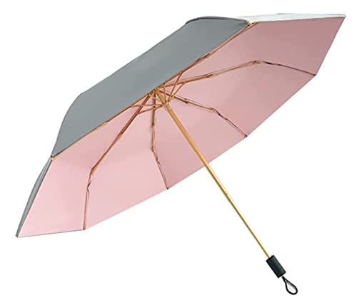 QTANZIQI Regenschirm, faltbar, Reise-Regenschirm, Regenschirme für Regen, tragbarer Outdoor-Regenschirm für Männer und Frauen Silk Pillowcase von QTANZIQI