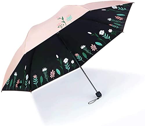 QTANZIQI Regenschirm Regenschirme Kompakter Reiseschirm Regenschirm Leichter kompakter Kleiner Faltschirm Regenschirm Silk Pillowcase von QTANZIQI