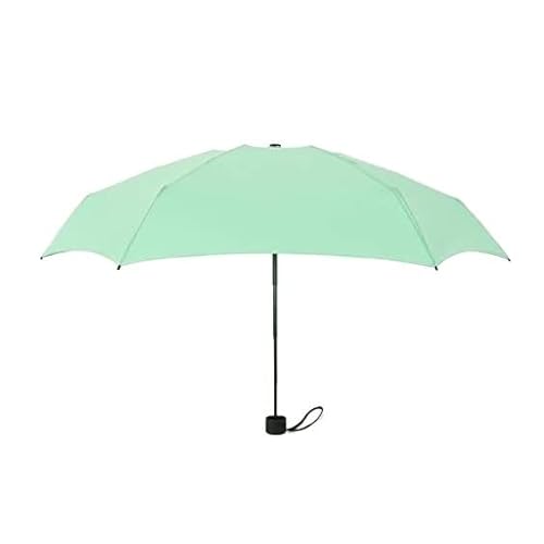 QTANZIQI Reise-Regenschirm, Kleiner Faltbarer Damen-Regenschirm, kompakter Reise-Taschenschirm, UV-Schutz-Regenschirm, hält Schneesturm Stand Silk Pillowcase von QTANZIQI