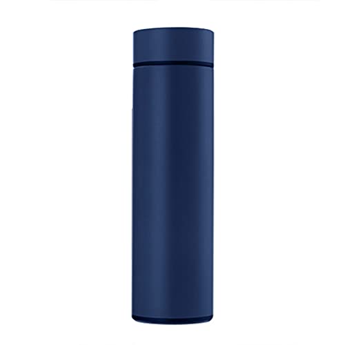 QTANZIQI Smart Mug Temperaturanzeige, Edelstahl-Wasser-Thermoflasche mit LCD-Touchscreen, wasserdichter Geschenkbecher, Thermobecher Silk Pillowcase von QTANZIQI