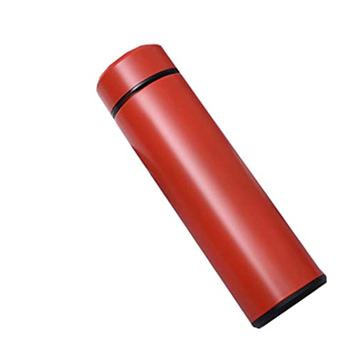 QTANZIQI Thermos-Wasserflasche für den täglichen Gebrauch, isolierter Reisebecher aus Edelstahl 304, hält das Getränk etwa 10 Stunden lang heiß und kalt, Rot, Blau Silk Pillowcase von QTANZIQI