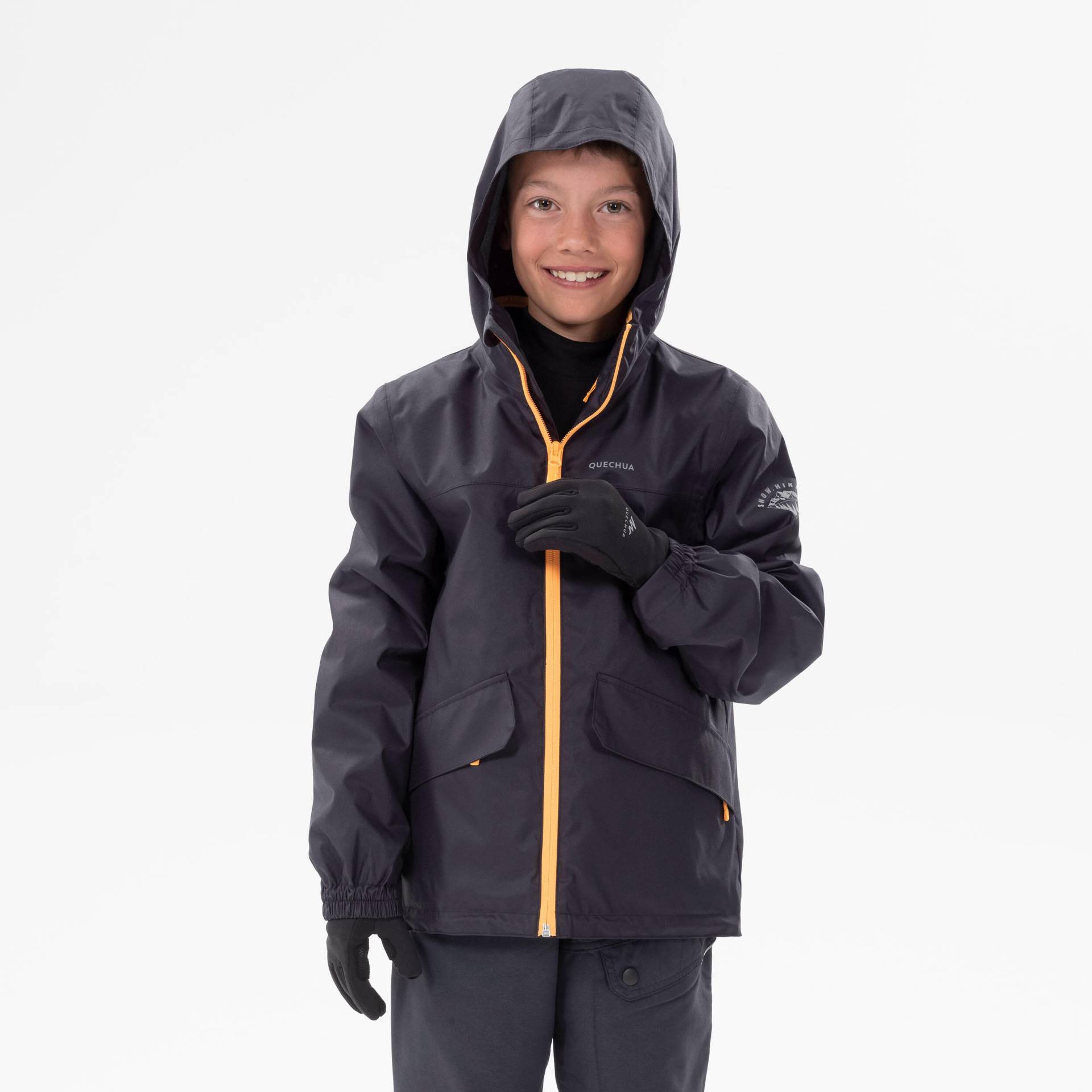 3-in-1-Jacke Kinder Gr. 122–170 bis -0,5 °C wasserdicht Winterwandern - SH100 von QUECHUA