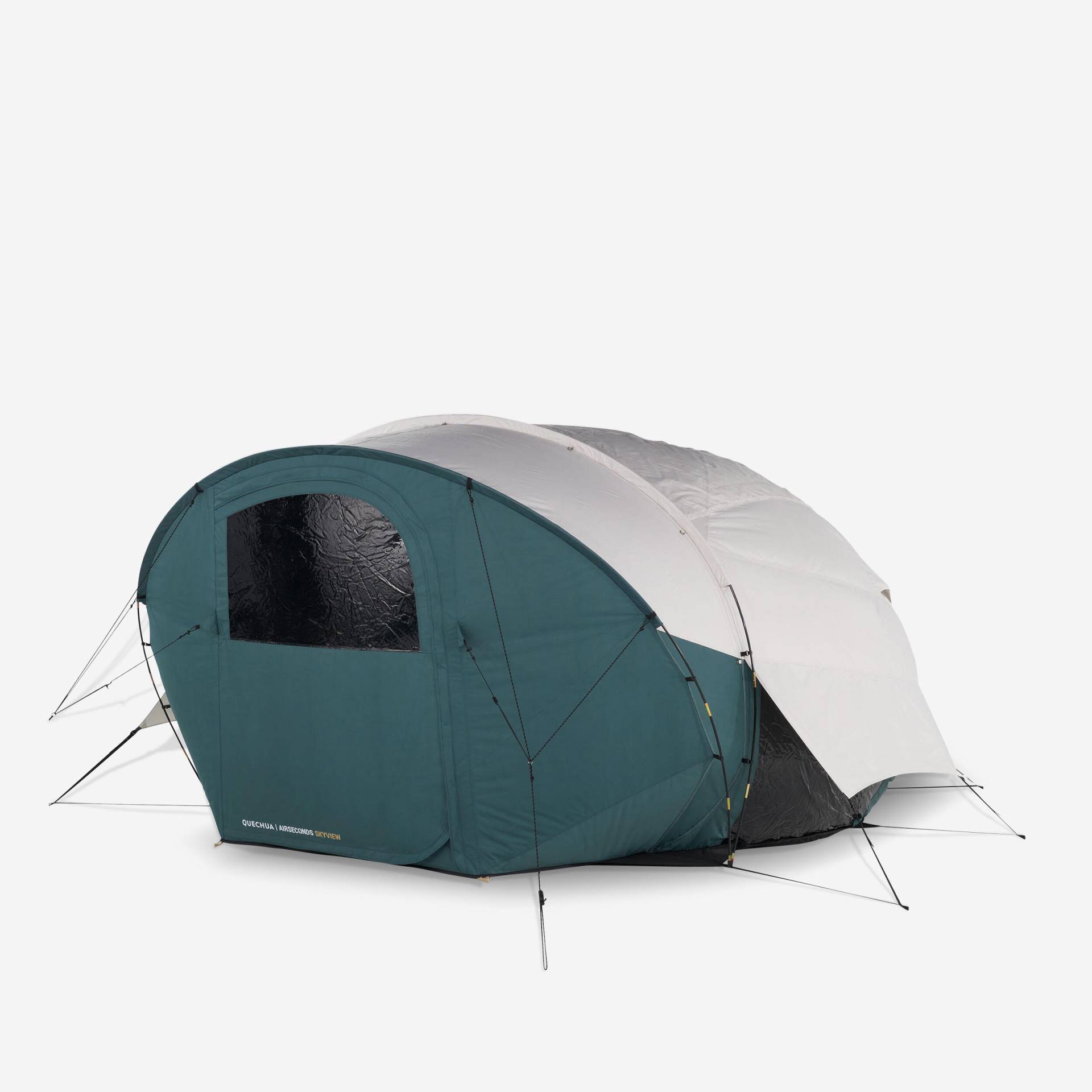 Campingzelt Bubble-Zelt 1 Kabine Polybaumwolle - Air Seconds Skyview 2 Personen von QUECHUA