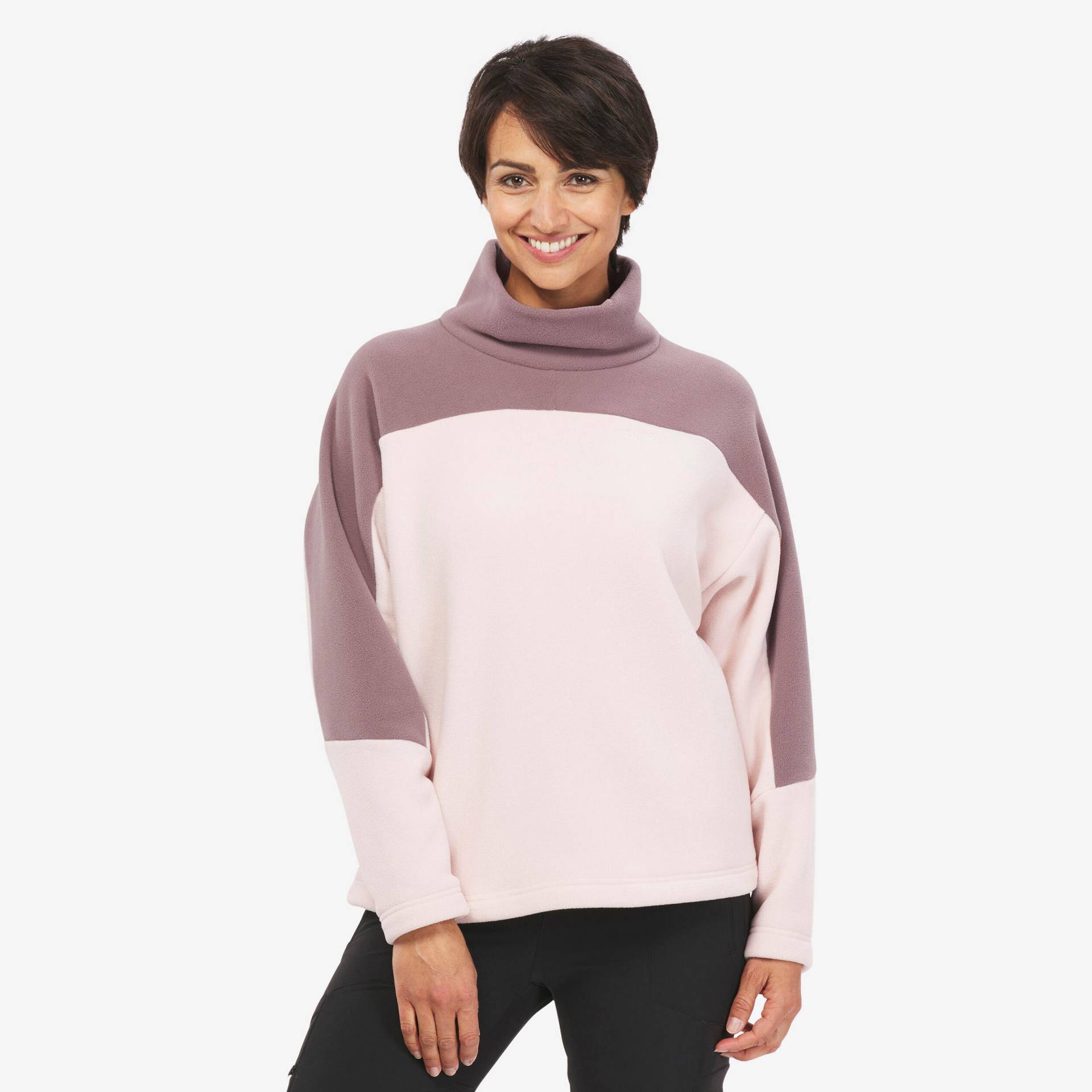 Fleece-Pullover Damen warm Winterwandern - SH100 von QUECHUA