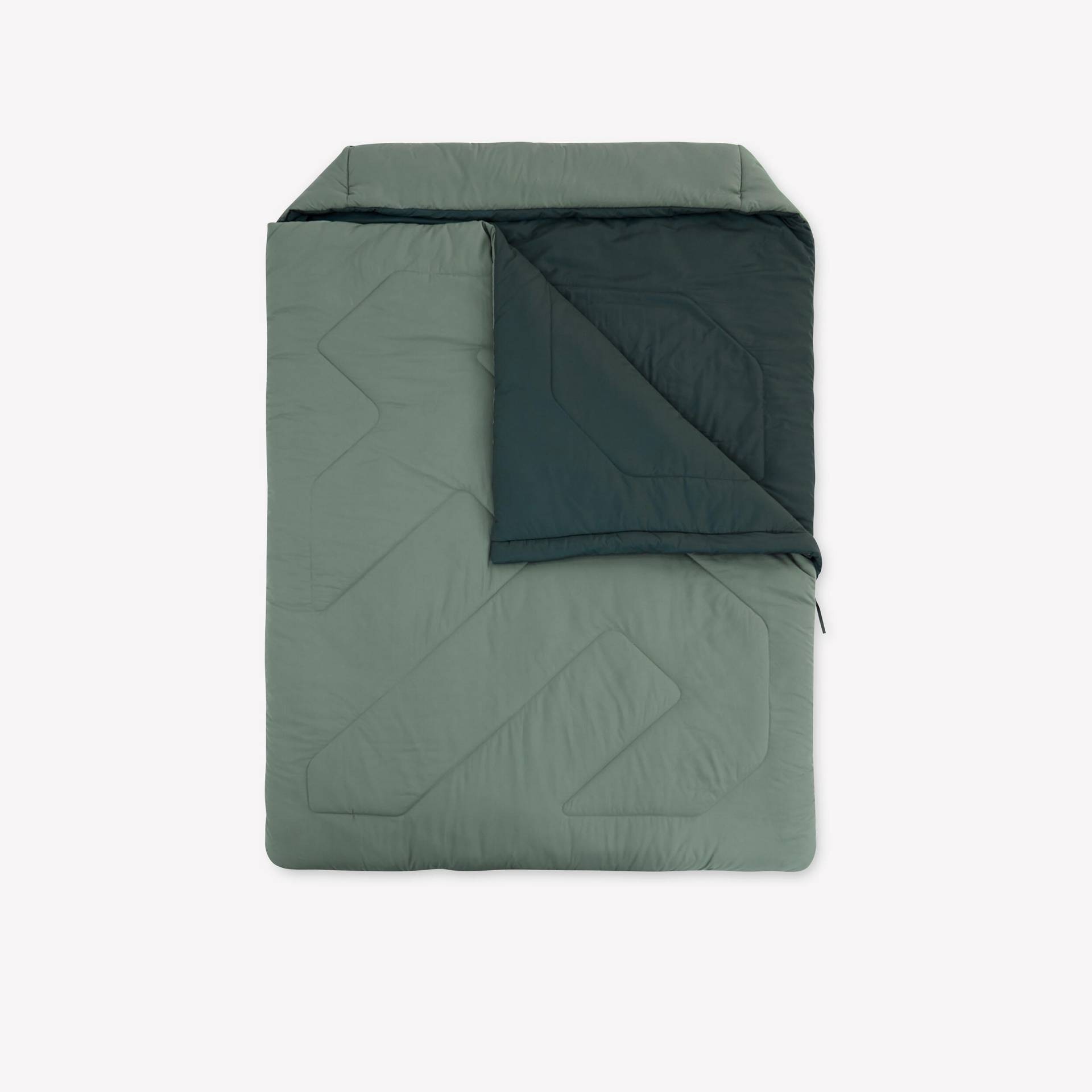 Schlafsack Doppel-Schlafsack Camping - Comfort Double 0 °C von QUECHUA