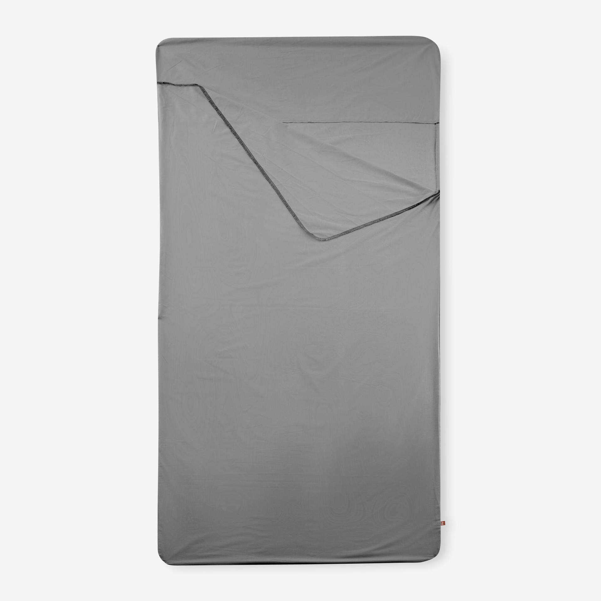 Schlafsack-Inlett Basic Polyester - grau von QUECHUA