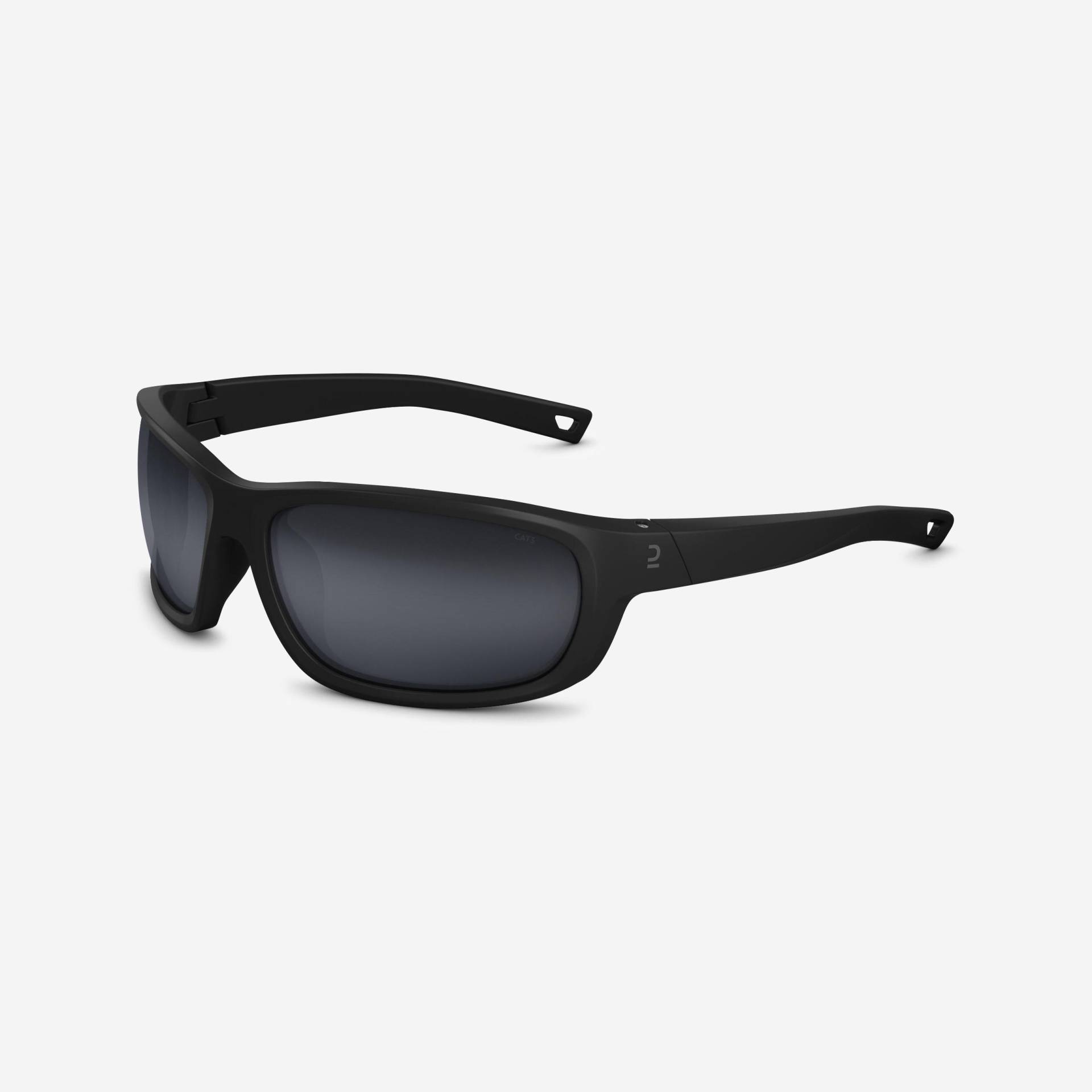 Sonnenbrille Wandern MH500 Erwachsene Kategorie 3 schwarz von QUECHUA