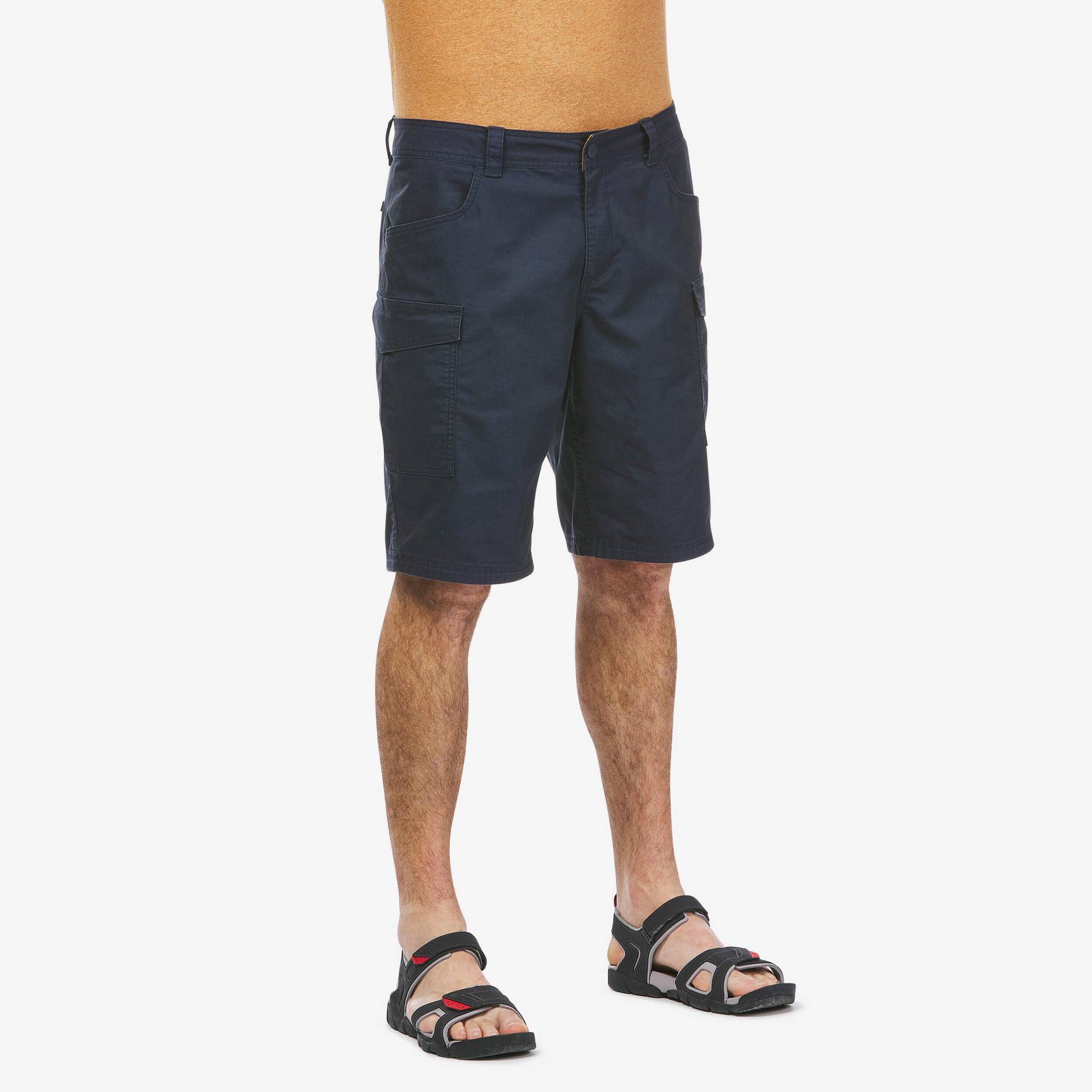 Wandershorts Herren - NH550 marineblau von QUECHUA