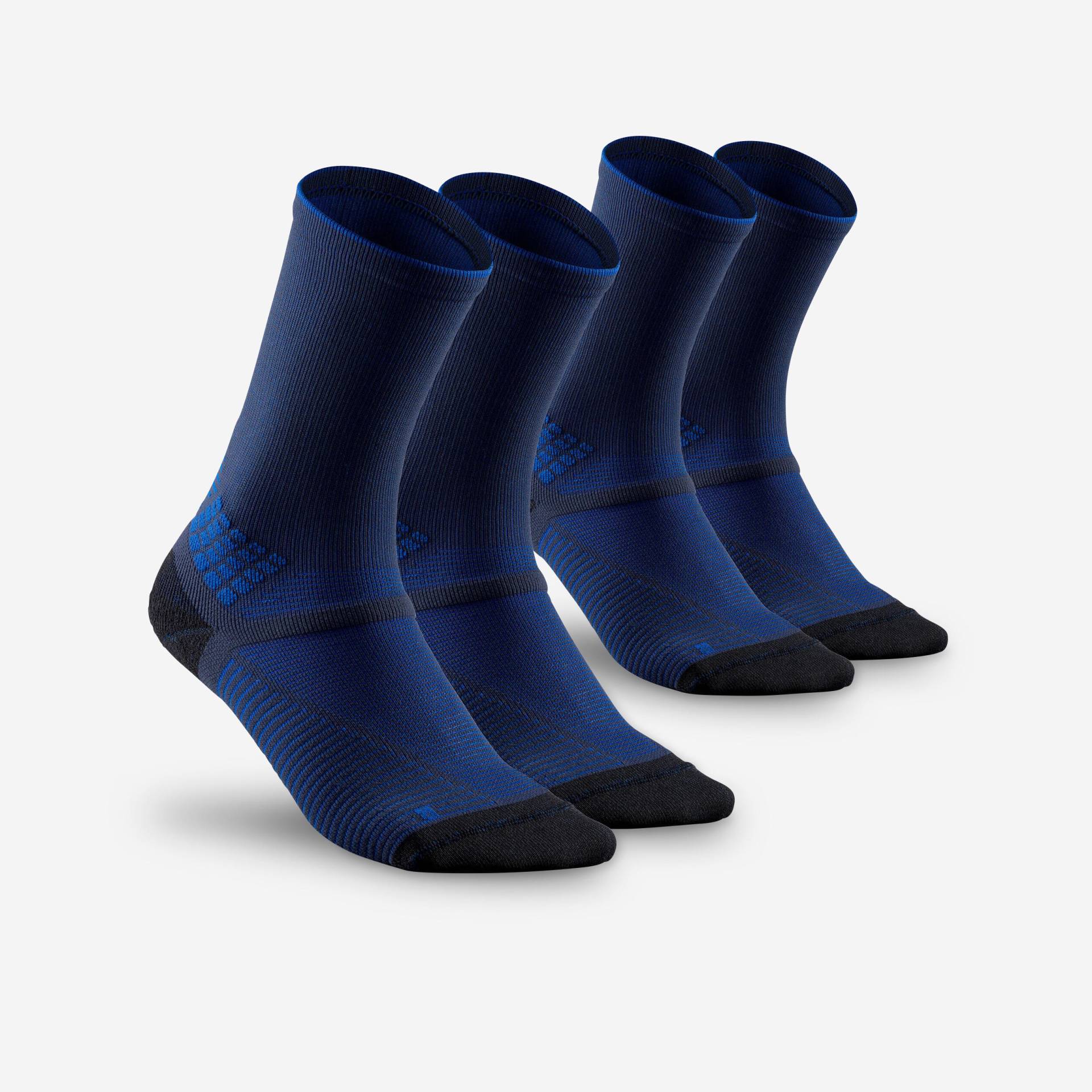 Wandersocken hoch - Hike 500 2 Paar blau Wandersocken hoch - Hike 500 2 Paar blau von QUECHUA