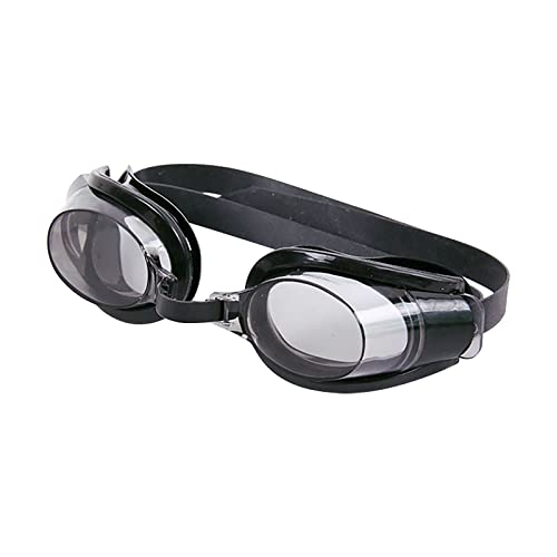 QUINTRA Schwimmbrille Wasserdichte Poolbrille Schwimmen Schwimmen Schwimmen Erwachsene Silikonbrille -Brille Schwimmen Klare Poolnudeln (Black, One Size) von QUINTRA
